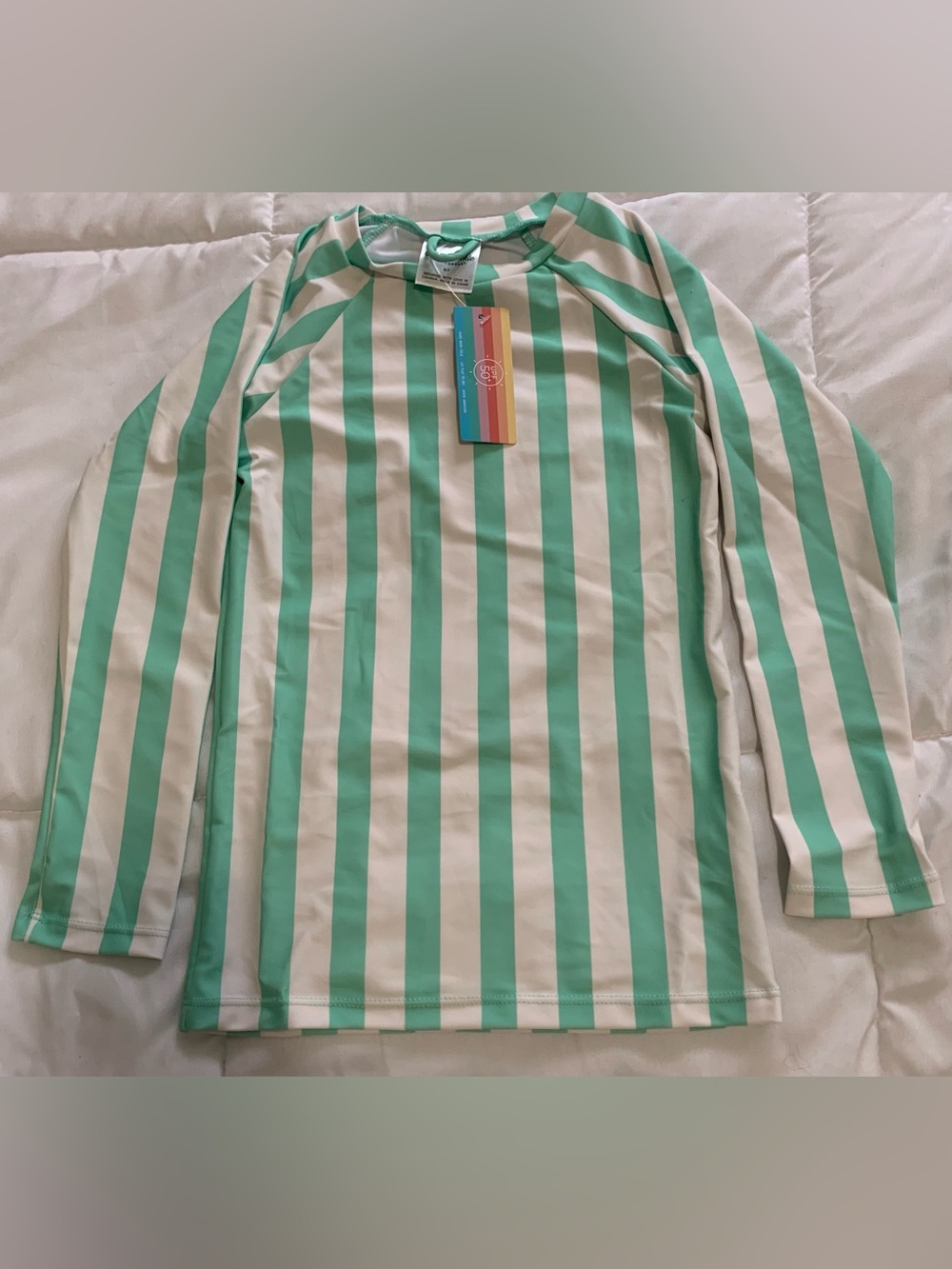New Honeysuckle Swim Top Size 6/7